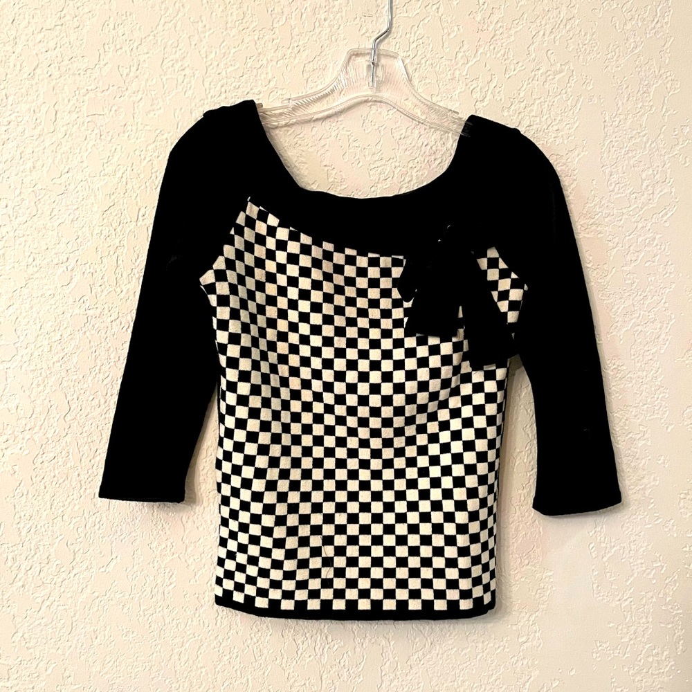 Georgiou Checked Sweater